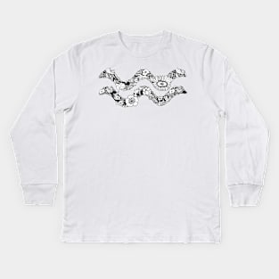 Aquarius Zodiac Sign Kids Long Sleeve T-Shirt